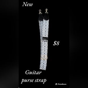 Guitar purse strap